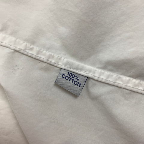 OFFICINE GENERALE x BARNEY'S NEW YORK Size M White Cotton Nehru Collar Long Sleeve Shirt