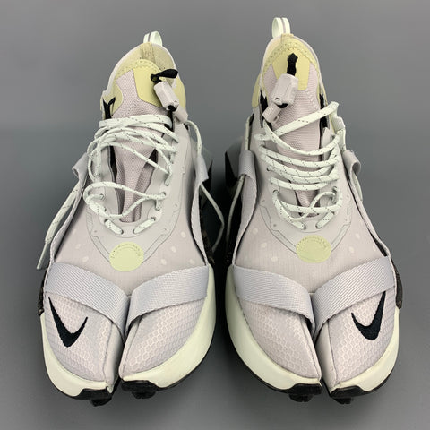 NIKE Dirfter Split Taille 9,5 Baskets de course en nylon gris clair