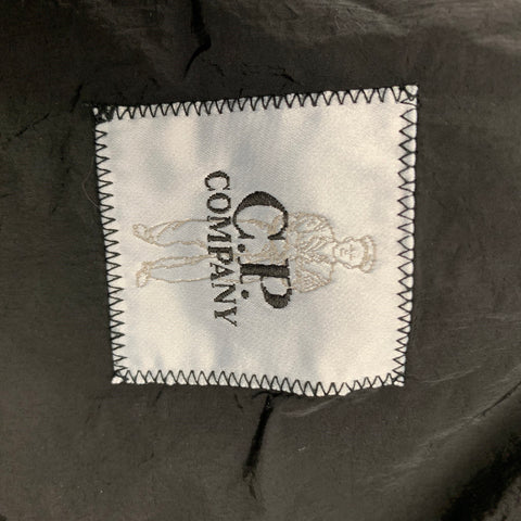 CP COMPANY Size S Black Nylon Zip Up Jacket