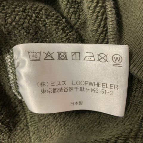 FREEMANS SPORTING CLUB Size M Olive Solid Cotton Crew-Neck Sweatshirt