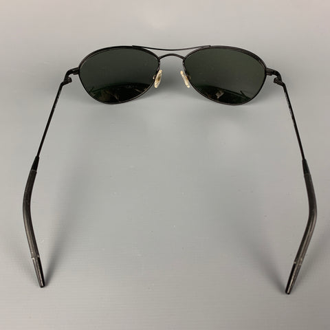 OLIVER PEOPLES Black Metal Prescripion Frames