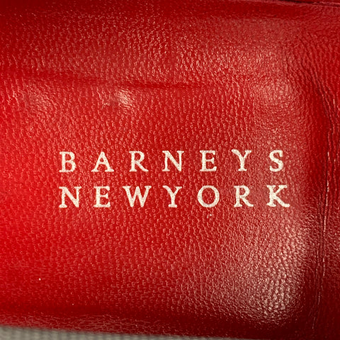 BARNEY'S NEW YORK Size 11.5 Black Suede Slip On Loafers