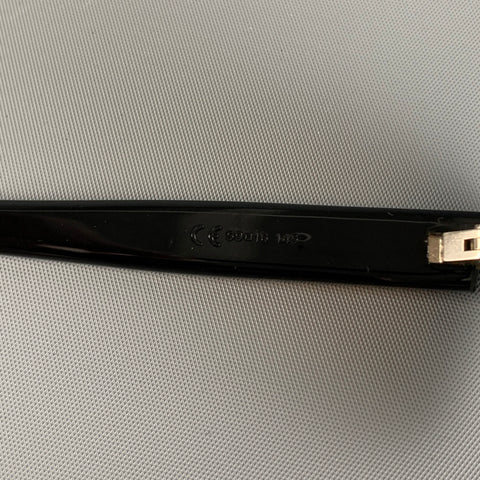 HELMUT LANG Lunettes de soleil teintées en acétate noir