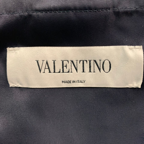 VALENTINO Taille 36 Blouson Bomber Graphique Marine