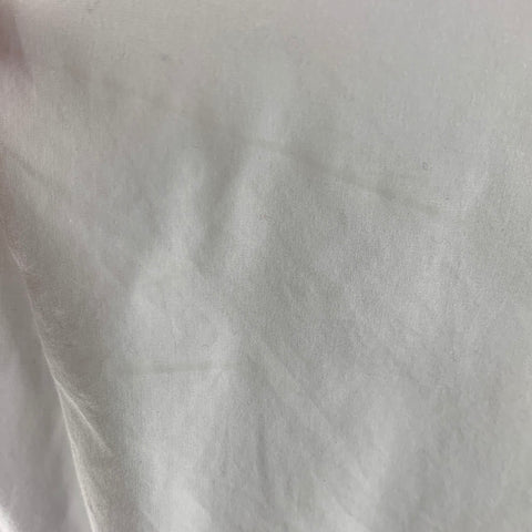 VALENTINO Size XL White Solid Cotton Tuxedo Long Sleeve Shirt