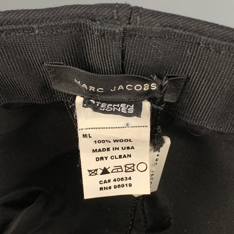 STEPHEN JONES for MARC JACOBS Size M/L Black Wool Hats