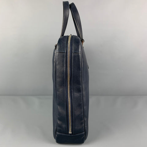 PORTER YOSHIDA &amp; Co. Sac de voyage en cuir bleu marine