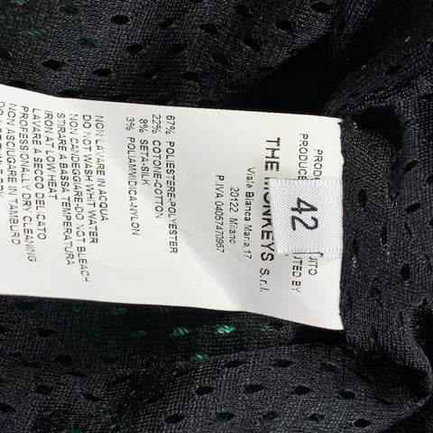 GIANLUCA CAPANNOLO Size 6 Blue Green Polyester Blend Vest