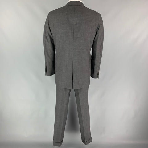 TOM FORD Size 48 Dark Gray Wool Notch Lapel Suit