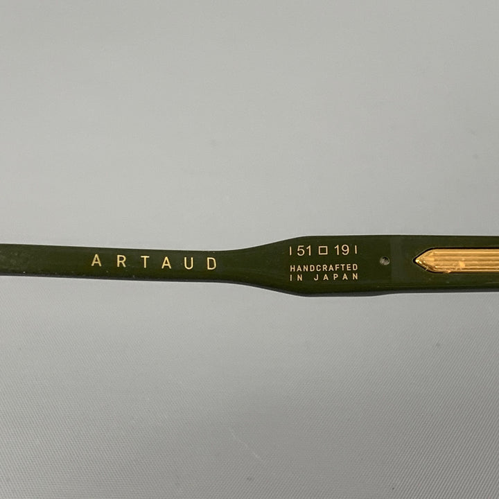 JACQUES MARIE MAGE Green Acetate Limited Edition Artaud Frames