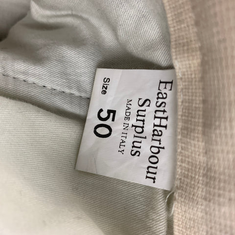 EAST HARBOUR SURPLUS Size 34 Navy Wool Polyamide Wide Leg Casual Pants