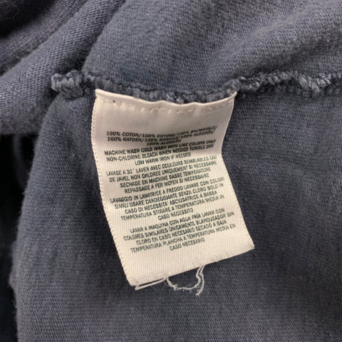 RRL by RALPH LAUREN Size M Navy Washed Cotton T-shirt