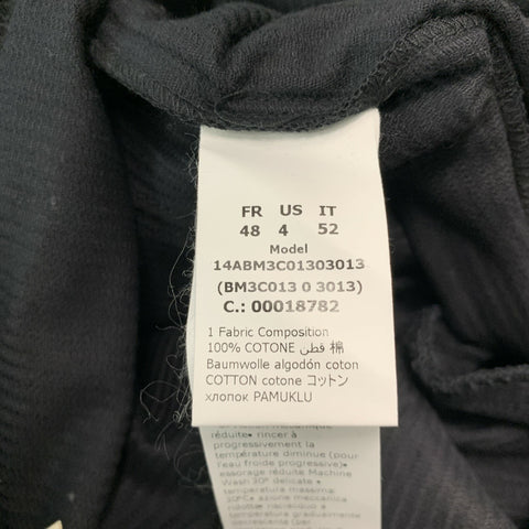 BAND OF OUTSIDERS Size XL Black White Corduroy Cotton Casual Pants