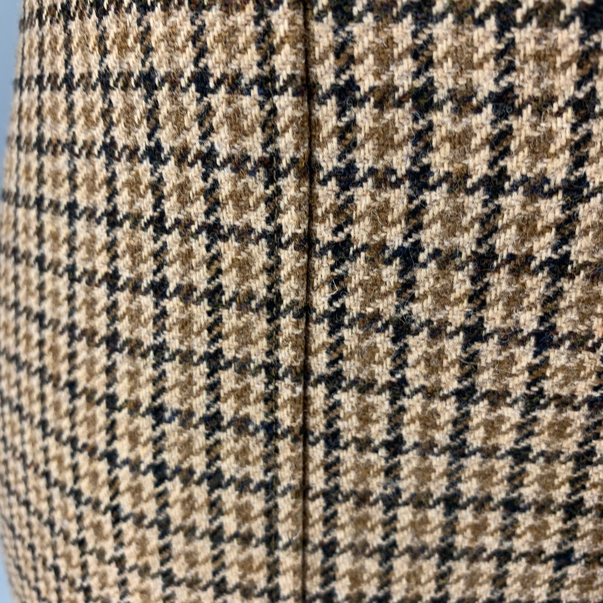 ミニスカート CELINE | MINI SKIRT IN DOUBLE HOUNDSTOOTH WOOL Celine houndstooth mini skirt women - Glamood Outlet