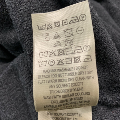 BURBERRY BRIT Size XXL Dark Gray Solid Cotton Polo