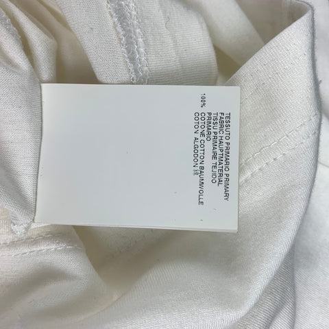 VIKTOR & ROLF Size M White Sequined Cotton Crew-Neck T-shirt