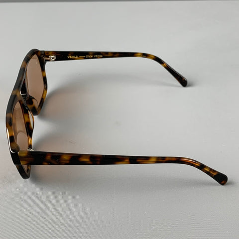 VEHLA Brown Tortoise Shell Acetate Sunglasses