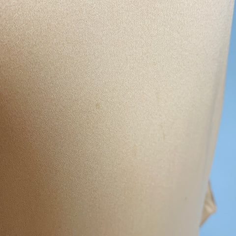 ESCADA Blusa de manga dolman de seda beige talla 4