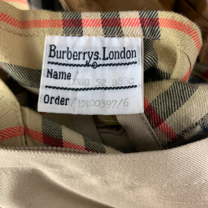 BURBERRYS Chest Size L Size L Beige Cotton / Polyester Raglan Coat