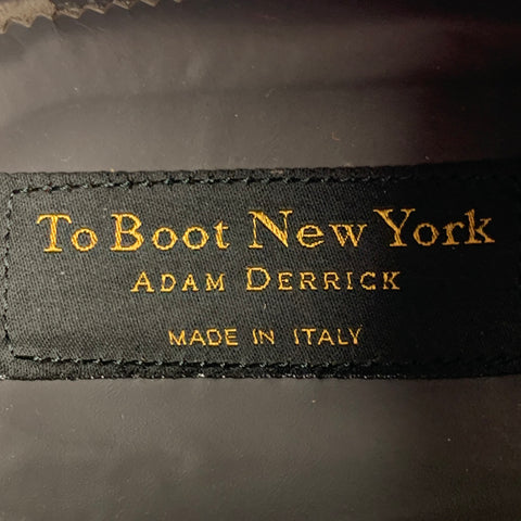 TO BOOT NY Size 9 Brown Perforated Leather Cap Toe Loafers