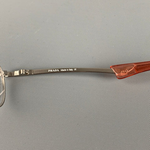 PRADA Silver Metal Sunglasses