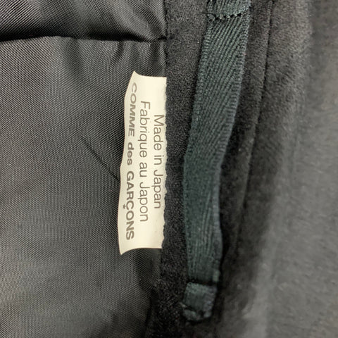 COMME des GARCONS HOMME PLUS FW10 Size M Black Stripe Wool Sport Coat