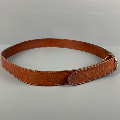 RALPH LAUREN Size M Brown Leather Belt