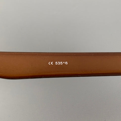 NO BRAND Bronze Acetate Sunglasses