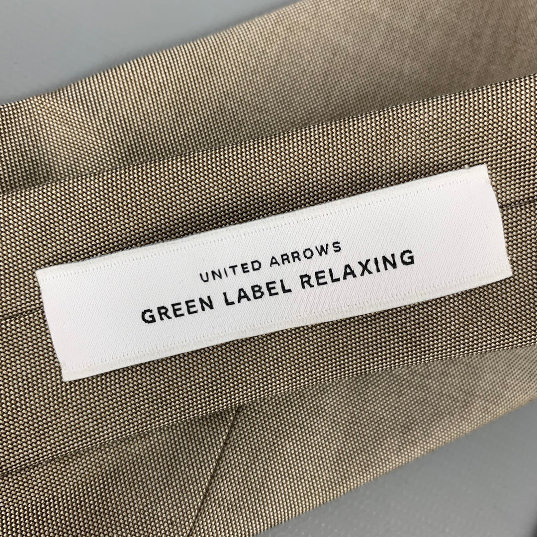UNITED ARROWS Taupe Wool Tie