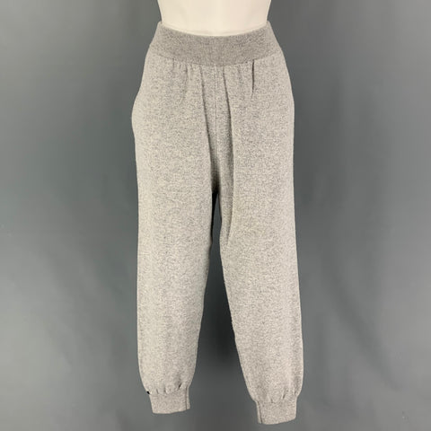 EXTREME CASHMERE Grey Heather Cashmere Blend Sweatpants