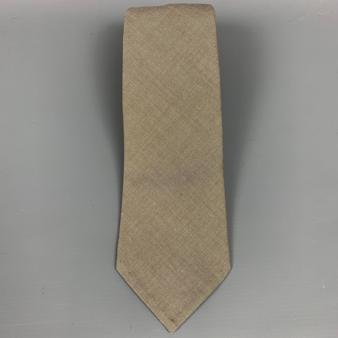UNITED ARROWS Taupe Wool Tie