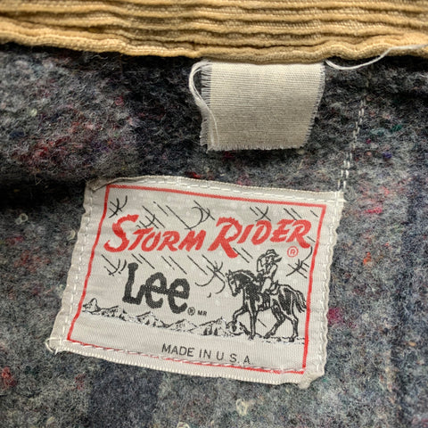 LEE Size XL Blue Beige Denim Jacket