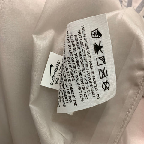NIKE Size M Gray Black Nylon Zip Up Jacket