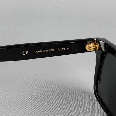 SUPER by RETROSUPERFUTURE Black Acetate Sunglasses