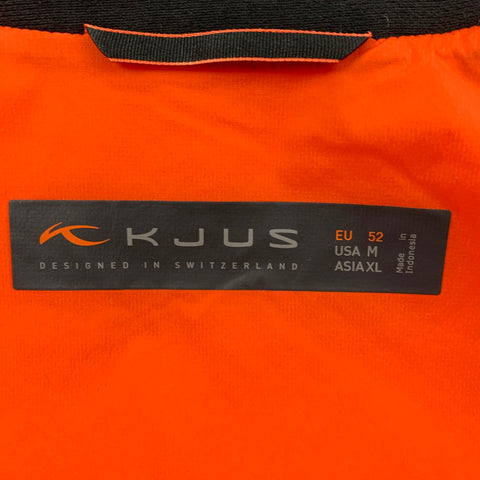 KJUS Size 42 Orange Polyamide Zip Up Jacket