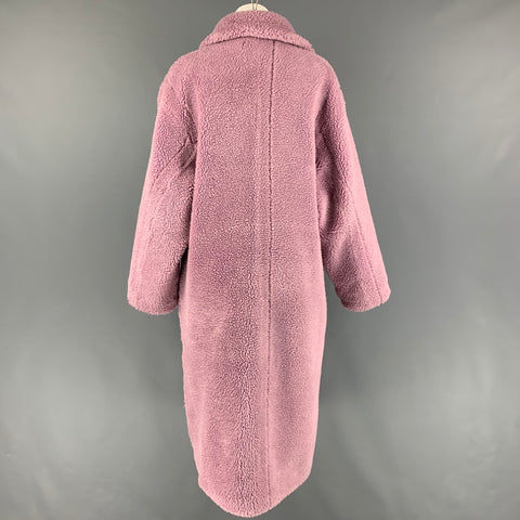 STAND STUDIO Size XS Lavender Polyester Faux Fur Maria Coat