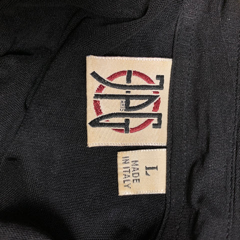 Vintage JEAN PAUL GAULTIER Size M Black Polyamide Shirt