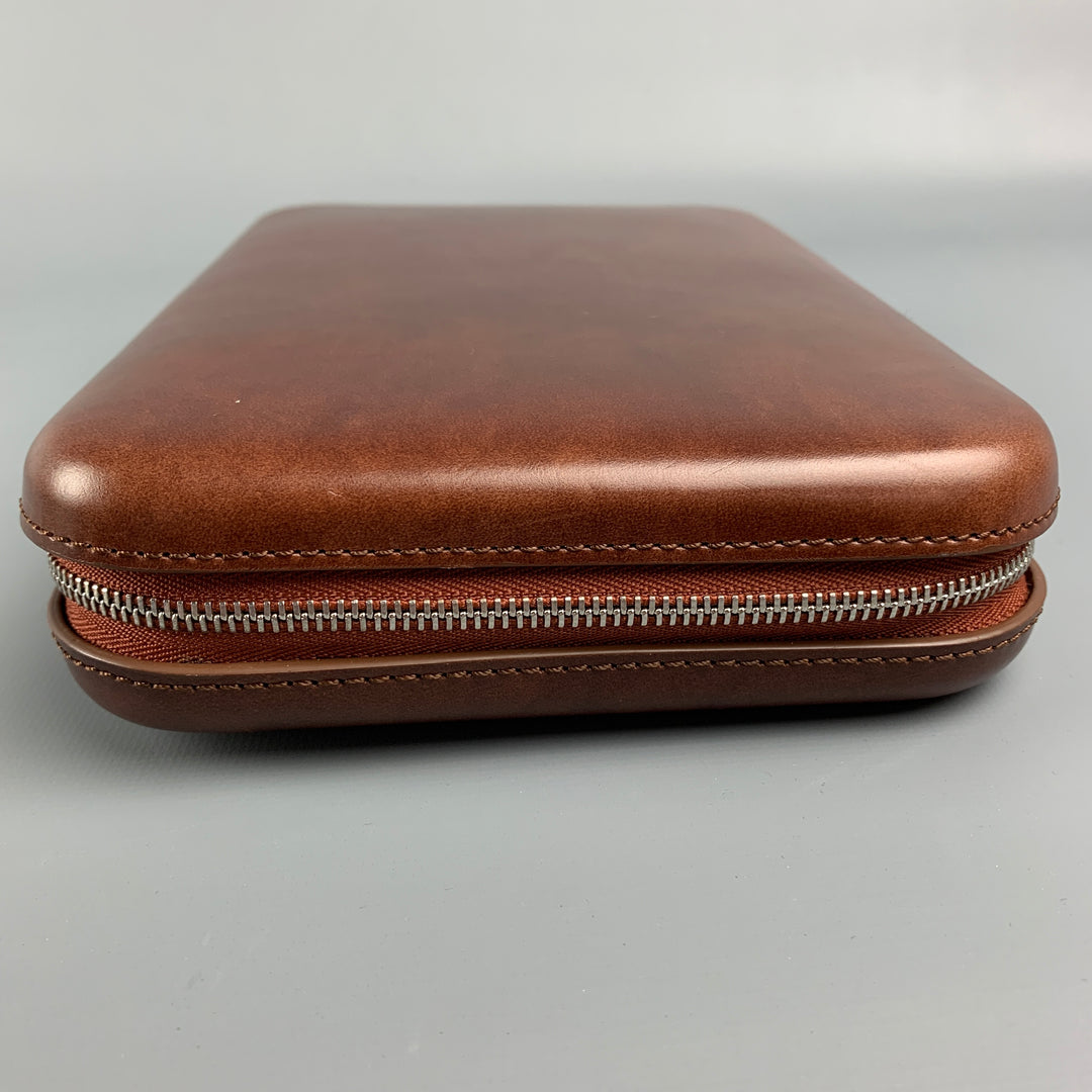 HODINKEE Tan Leather Watch Travel Bag