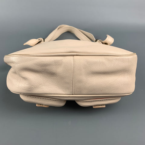 MARC JACOBS Pale Pink Leather Brass Mini Brass Handbag