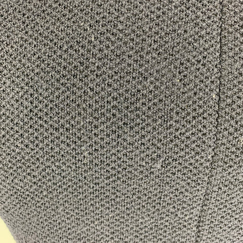 EMPORIO ARMANI Size 48 Navy Waffle Knit Virgin Wool Blend Vest