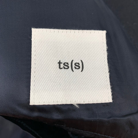 TS (S) Size 38 Navy Wool Notch Lapel Jacket
