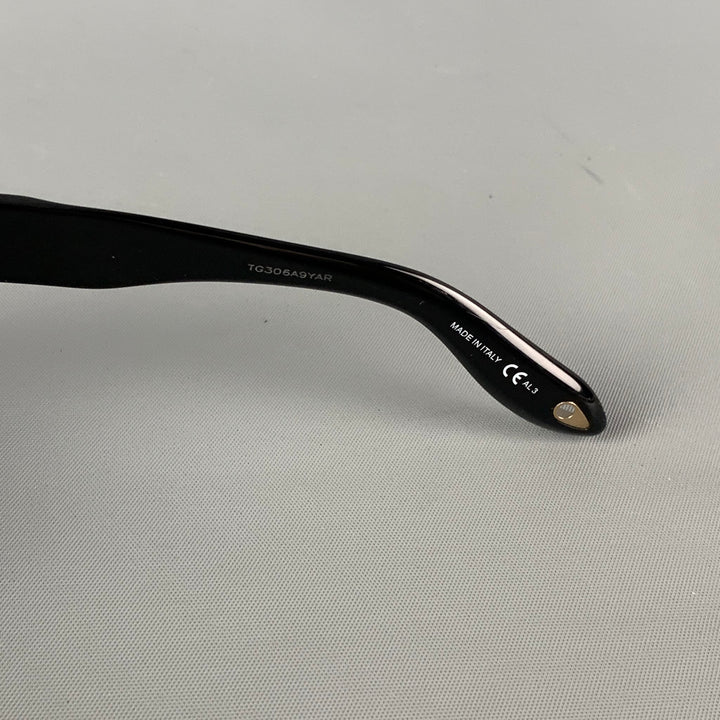 GIVENCHY Black Acetate Cat Eye Sunglasses