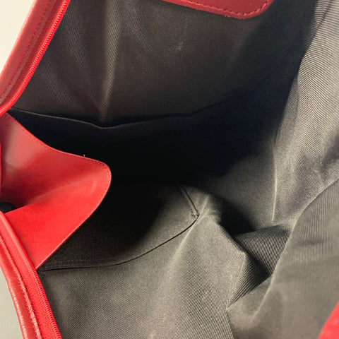 Bolso de hombro de piel sintética rojo LONGCHAMP