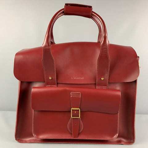DR. MARTENS Automne 2012 Taille L Sac de nuit en cuir bordeaux