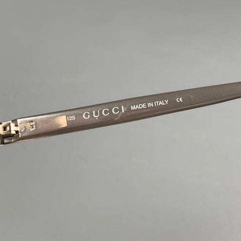 GUCCI Grey Acetate Readers