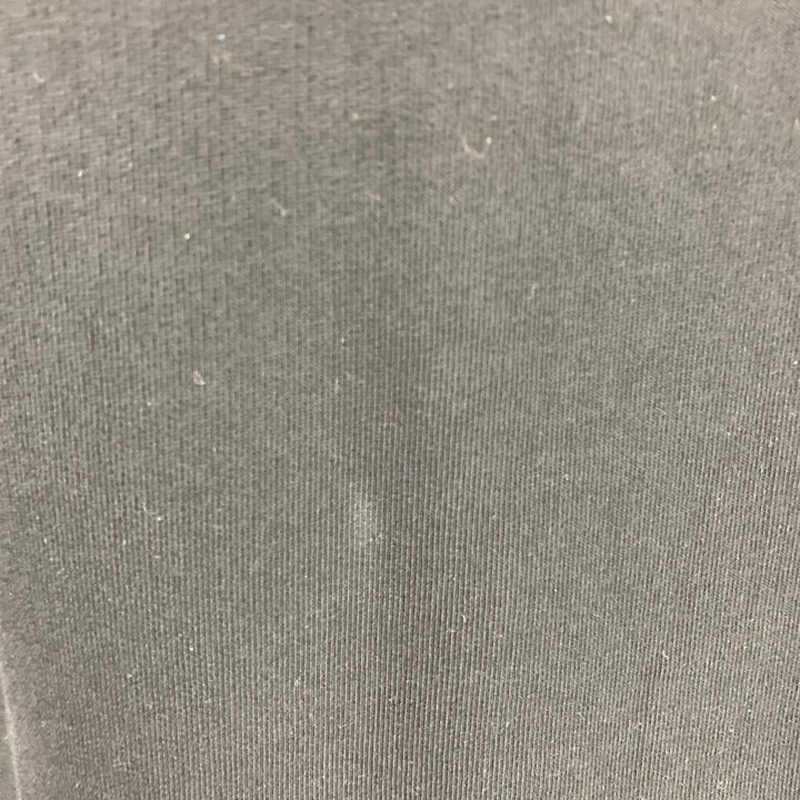 BALENCIAGA Size L Black Graphic Cotton Crew-Neck Sweatshirt