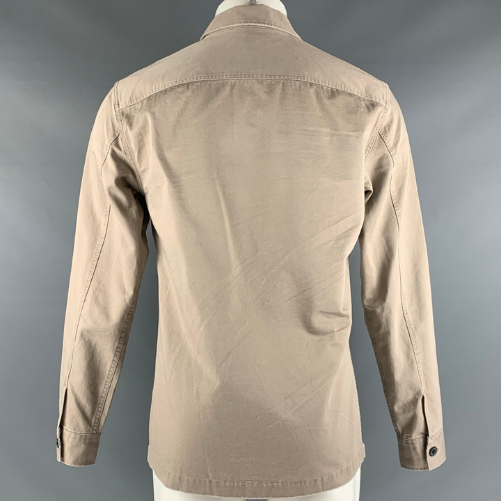 ALLSAINTS Size M Khaki Cotton Two Pockets Jacket