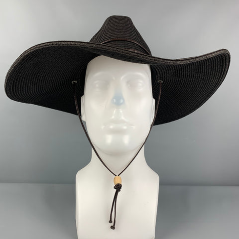 SAN DIEGO HAT Co. Dark Brown Woven Hat