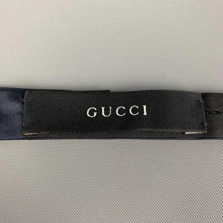 GUCCI Navy Silk Bow Tie