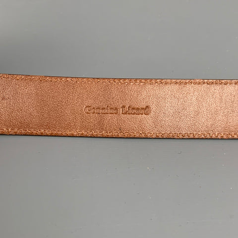 POLO by RALPH LAUREN Size 36 Brown Lizard Belt